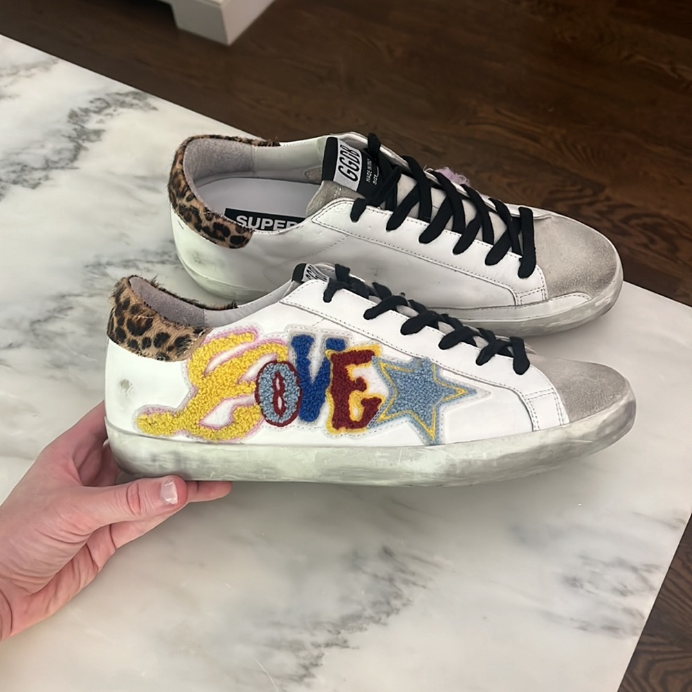 Golden Goose Women's Sneakers with Multicolor Design - Picture 2 of 8